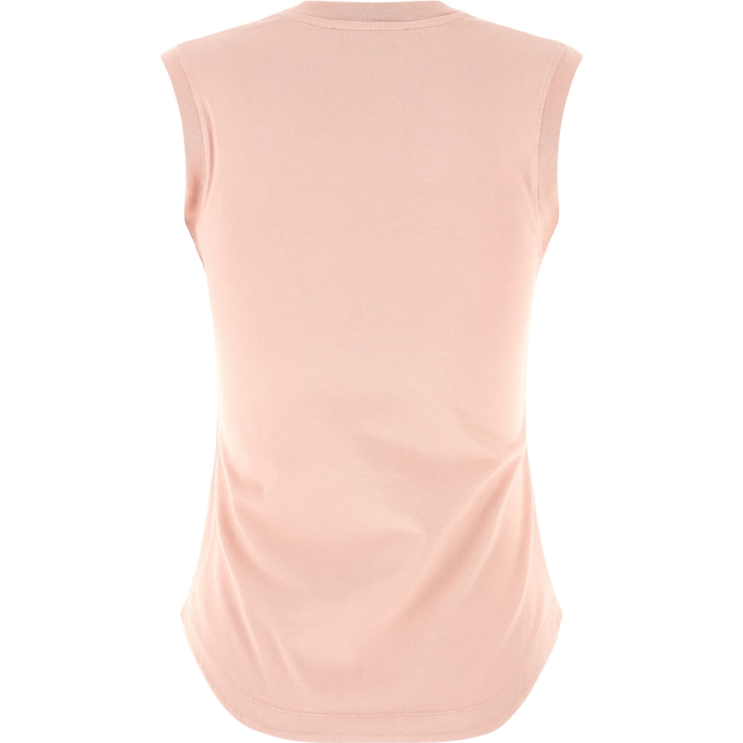 Multicolor Cotton Sleeveles T-Shirt
