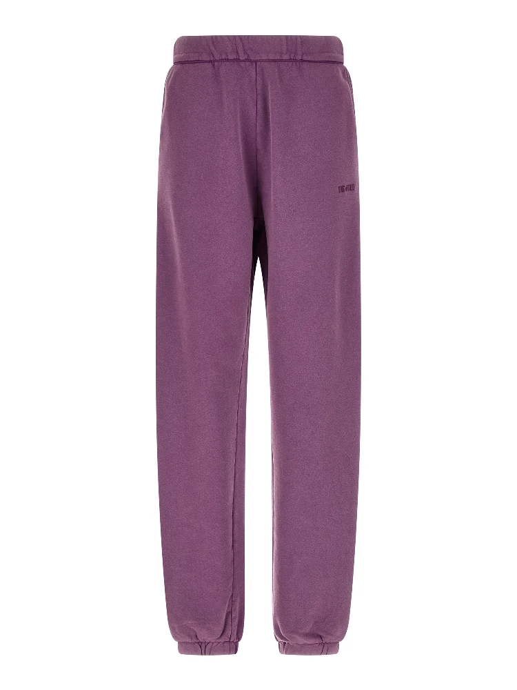 Purple Cotton Joggers (Workout Pants)
