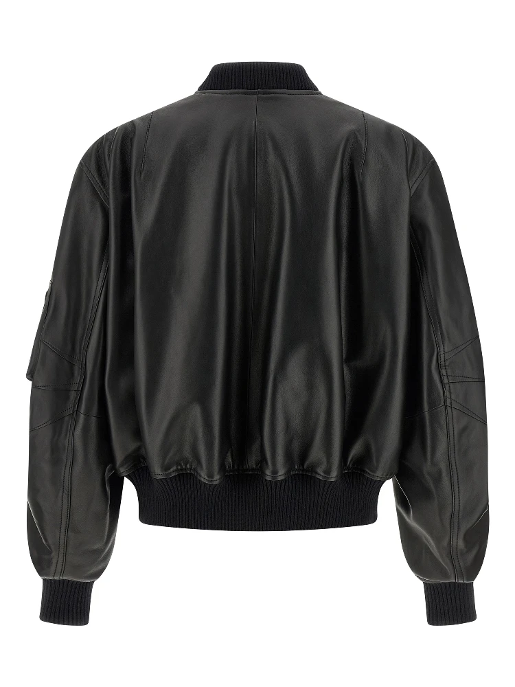 Black Lamb Leather Leather Jacket alternative