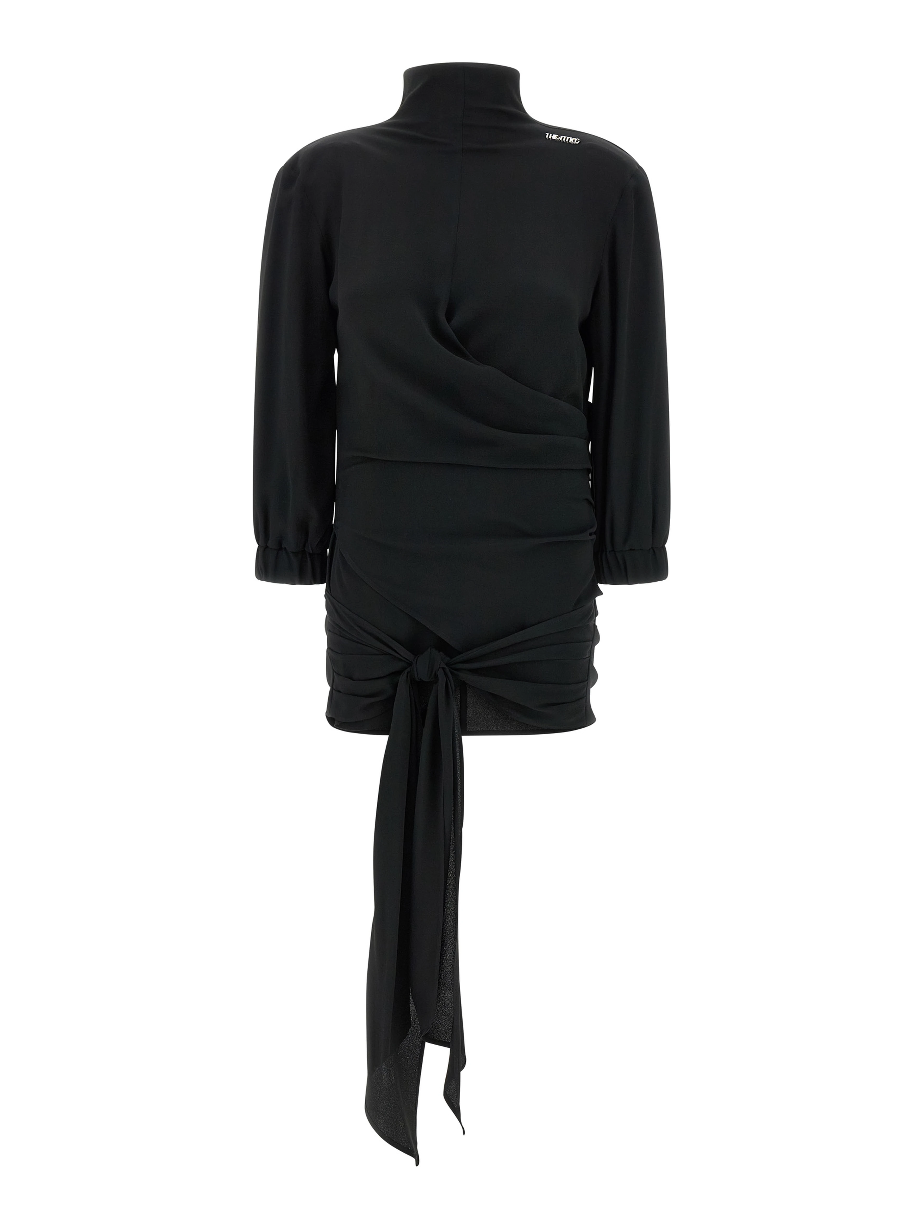 Black Acetate Tank Tops