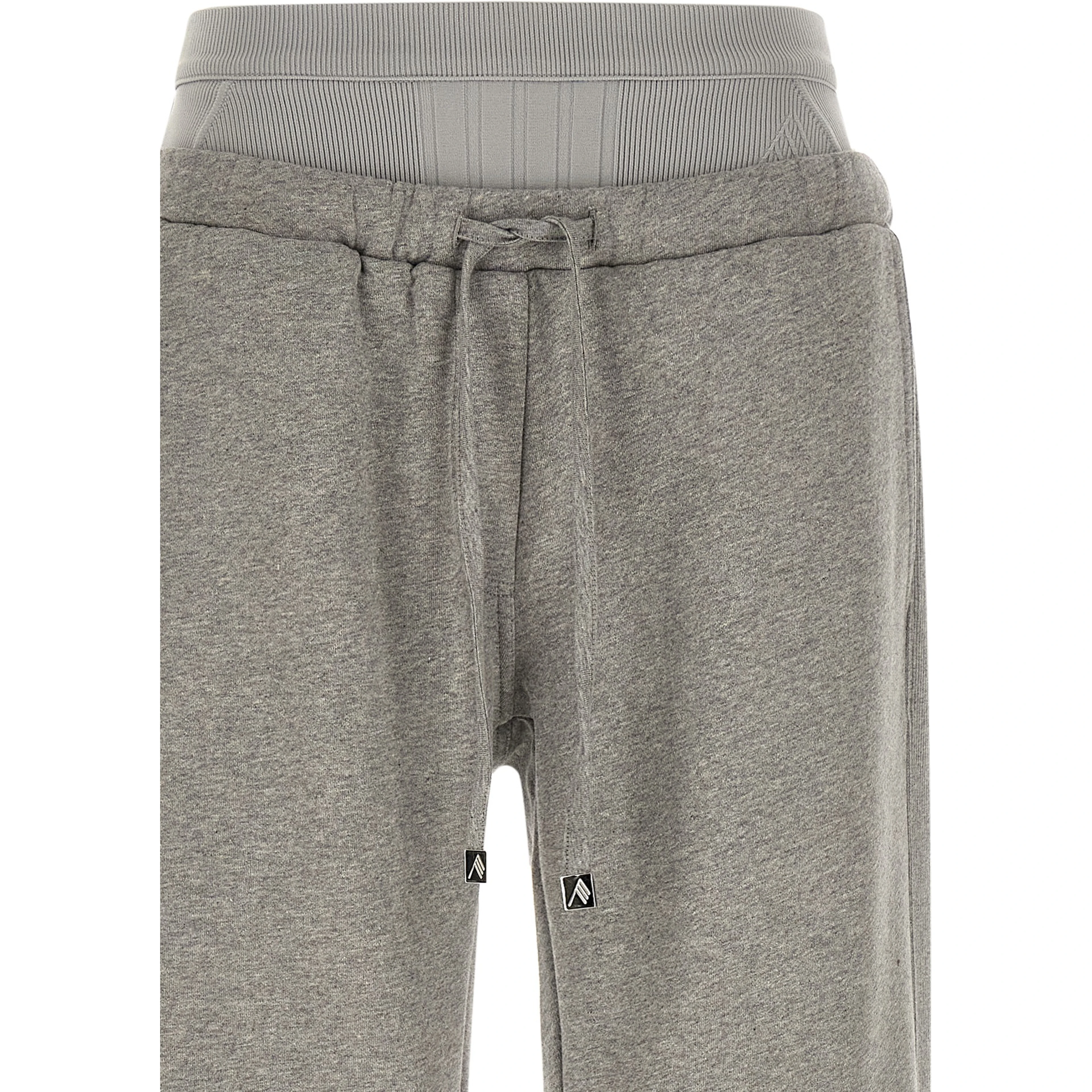 Gray Cotton Joggers (Workout Pants)