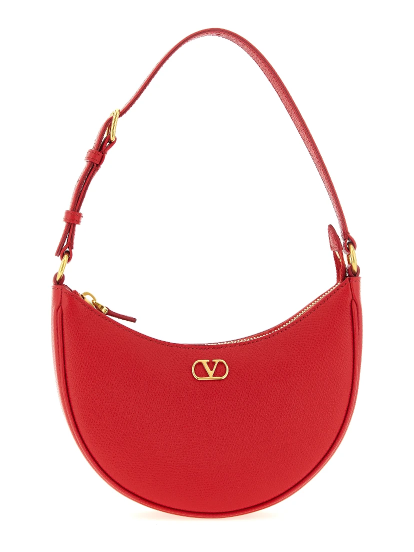 Multicolor Calfskin Shoulder Bag
