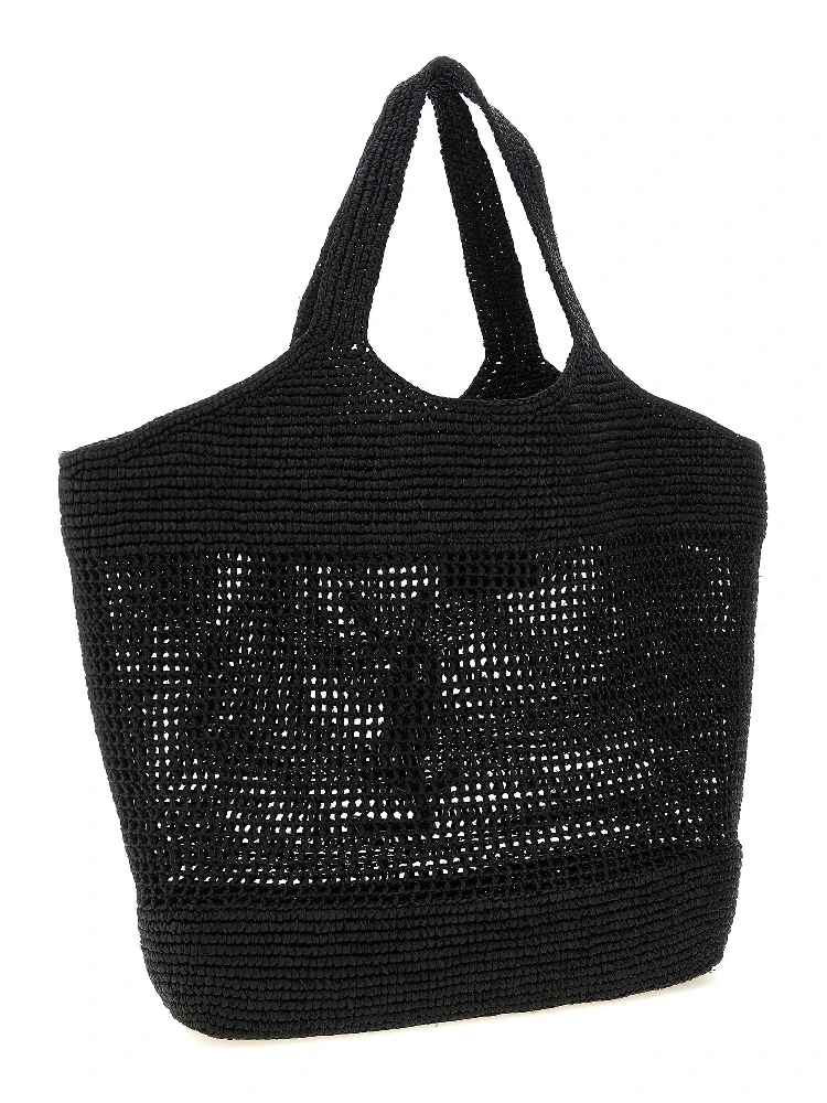 Black Raffia Tote Bag alternative