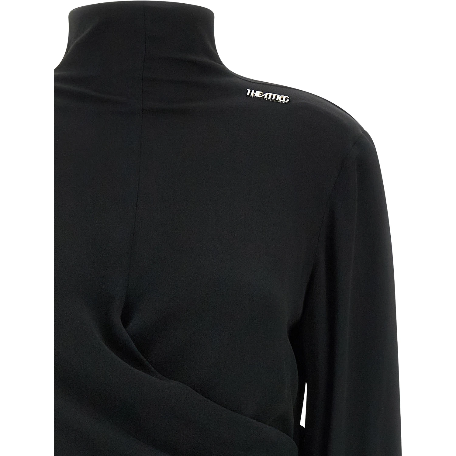 Black Acetate Tank Tops