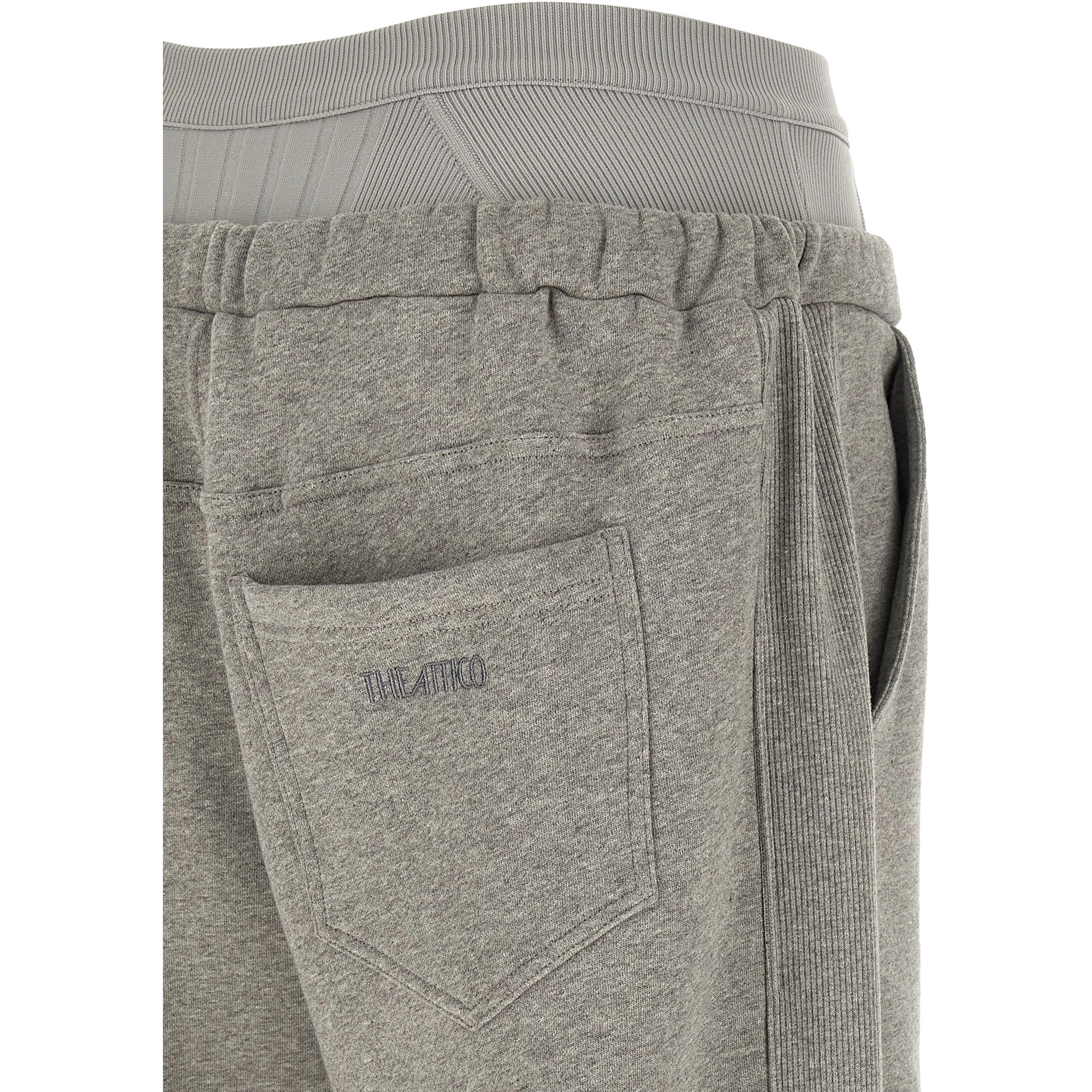 Gray Cotton Joggers (Workout Pants)