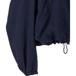 Blue Polyamide Bomber