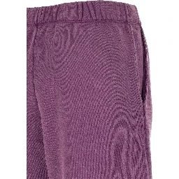 Purple Cotton Joggers (Workout Pants)