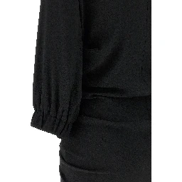 Black Acetate Tank Tops