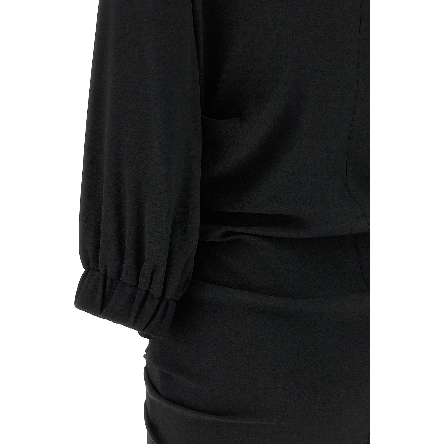 Black Acetate Tank Tops
