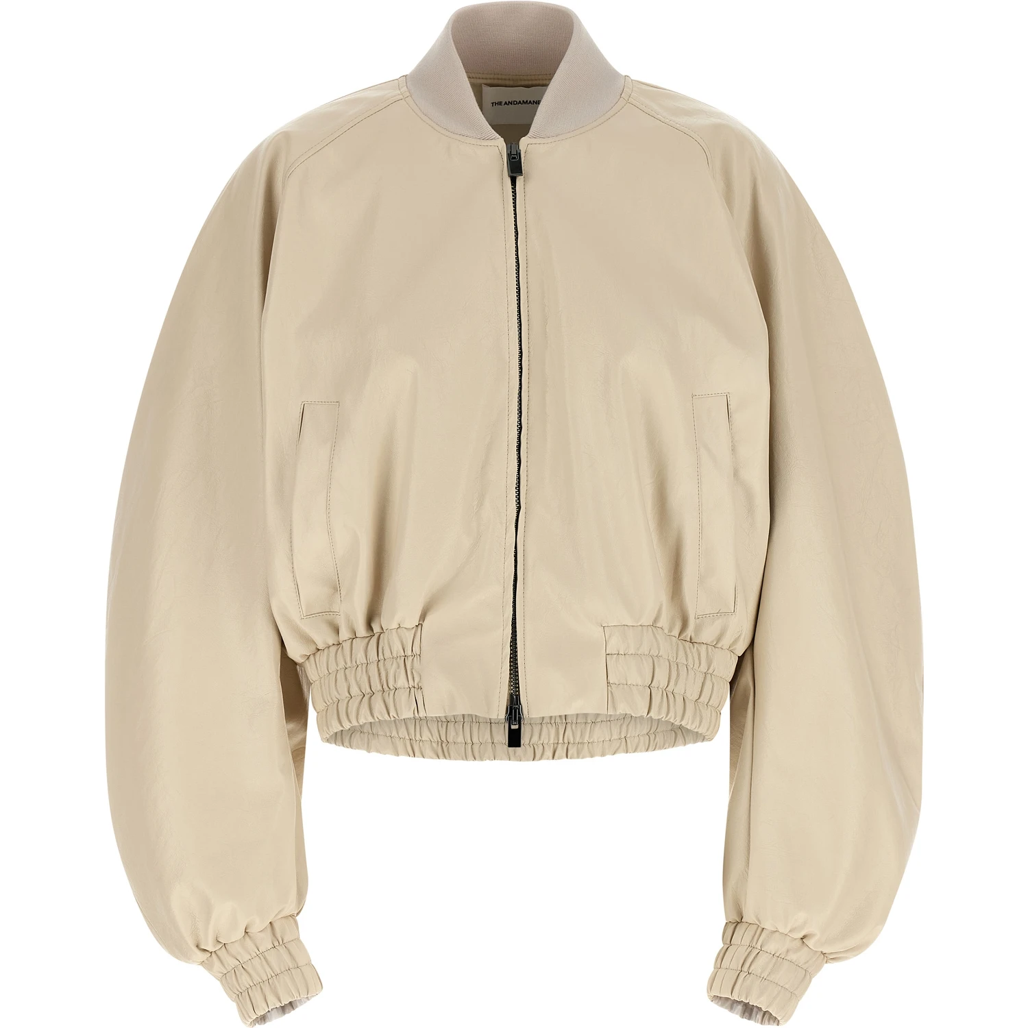 Beige Polyethylene Bomber