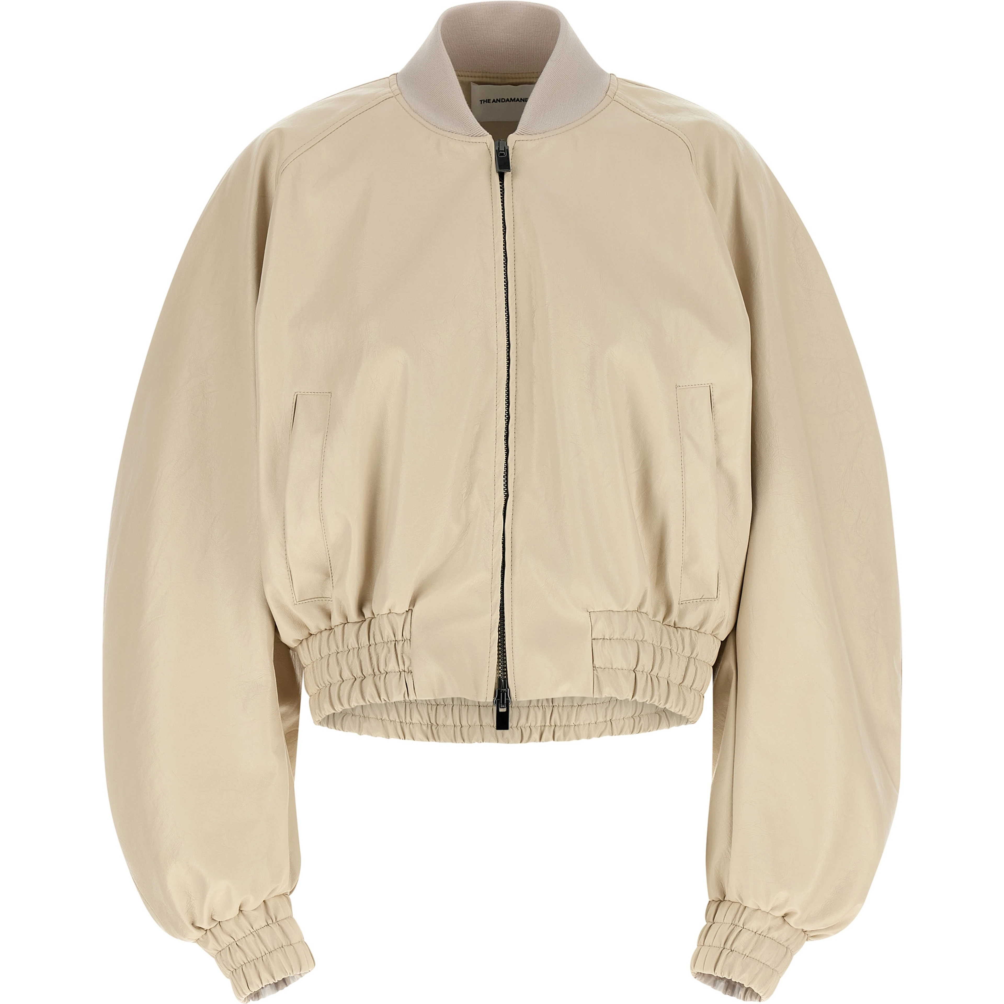 Beige Polyethylene Bomber