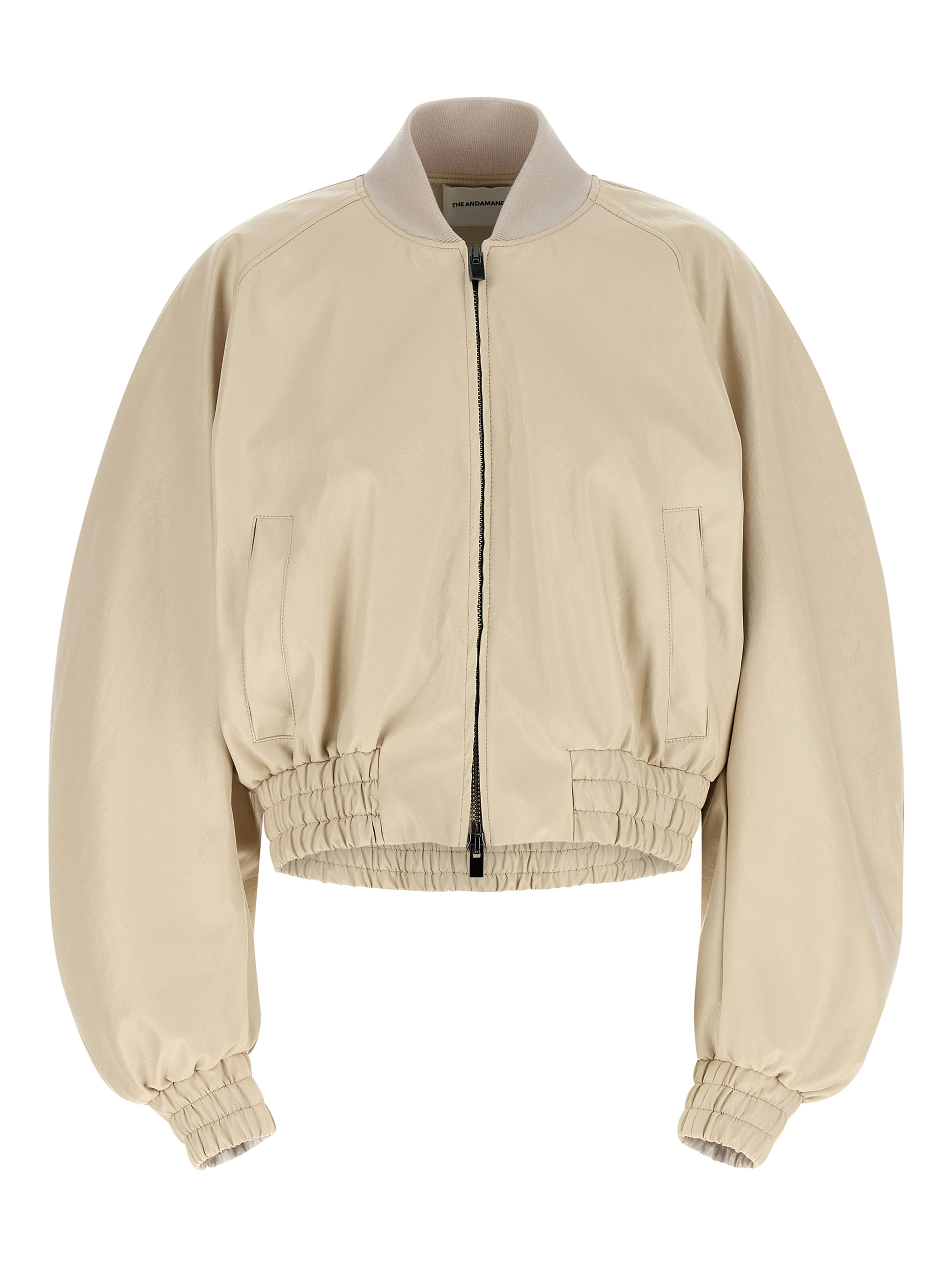 Beige Polyethylene Bomber