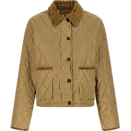 Beige Polyamide Jacket
