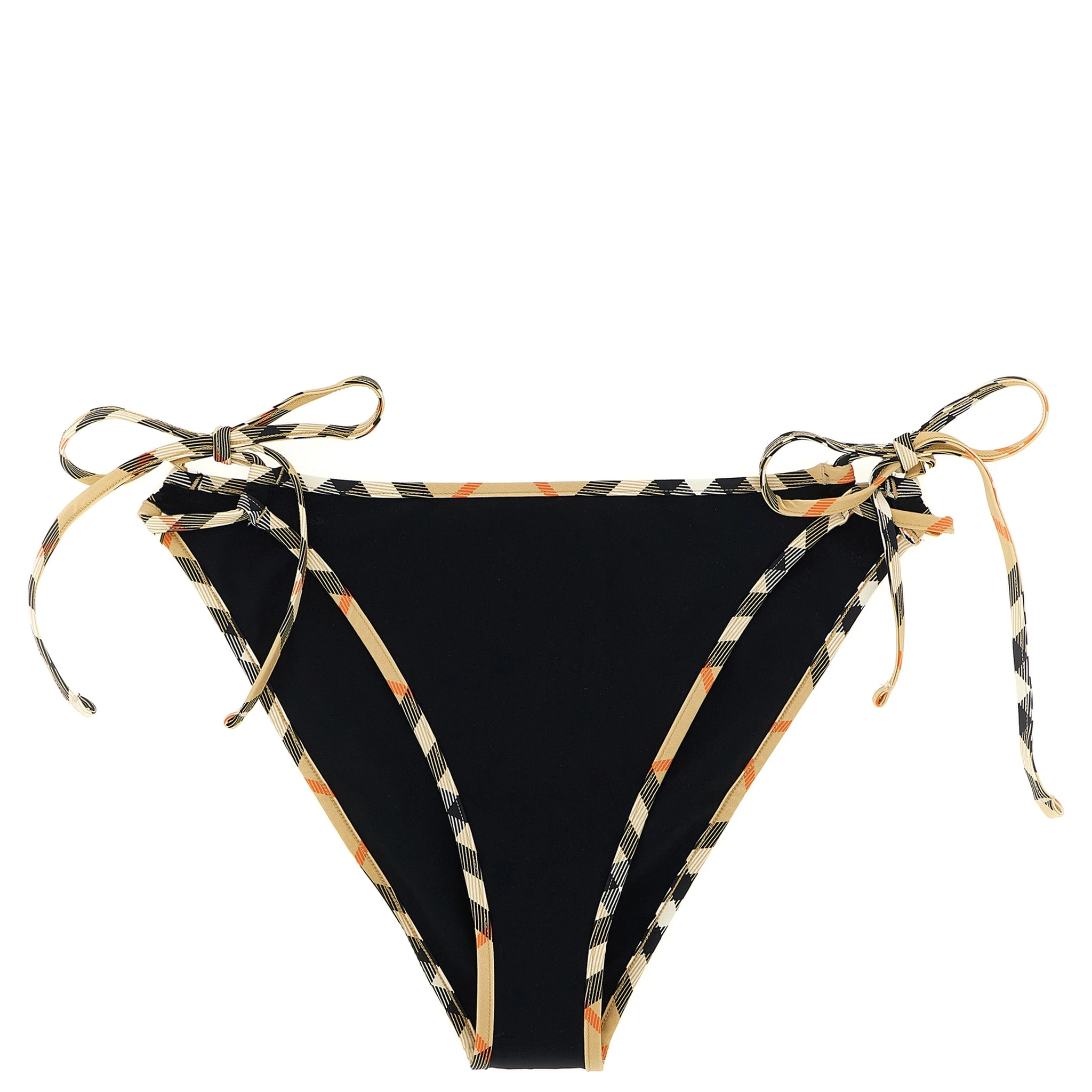 Black Polyamide Swim Briefs