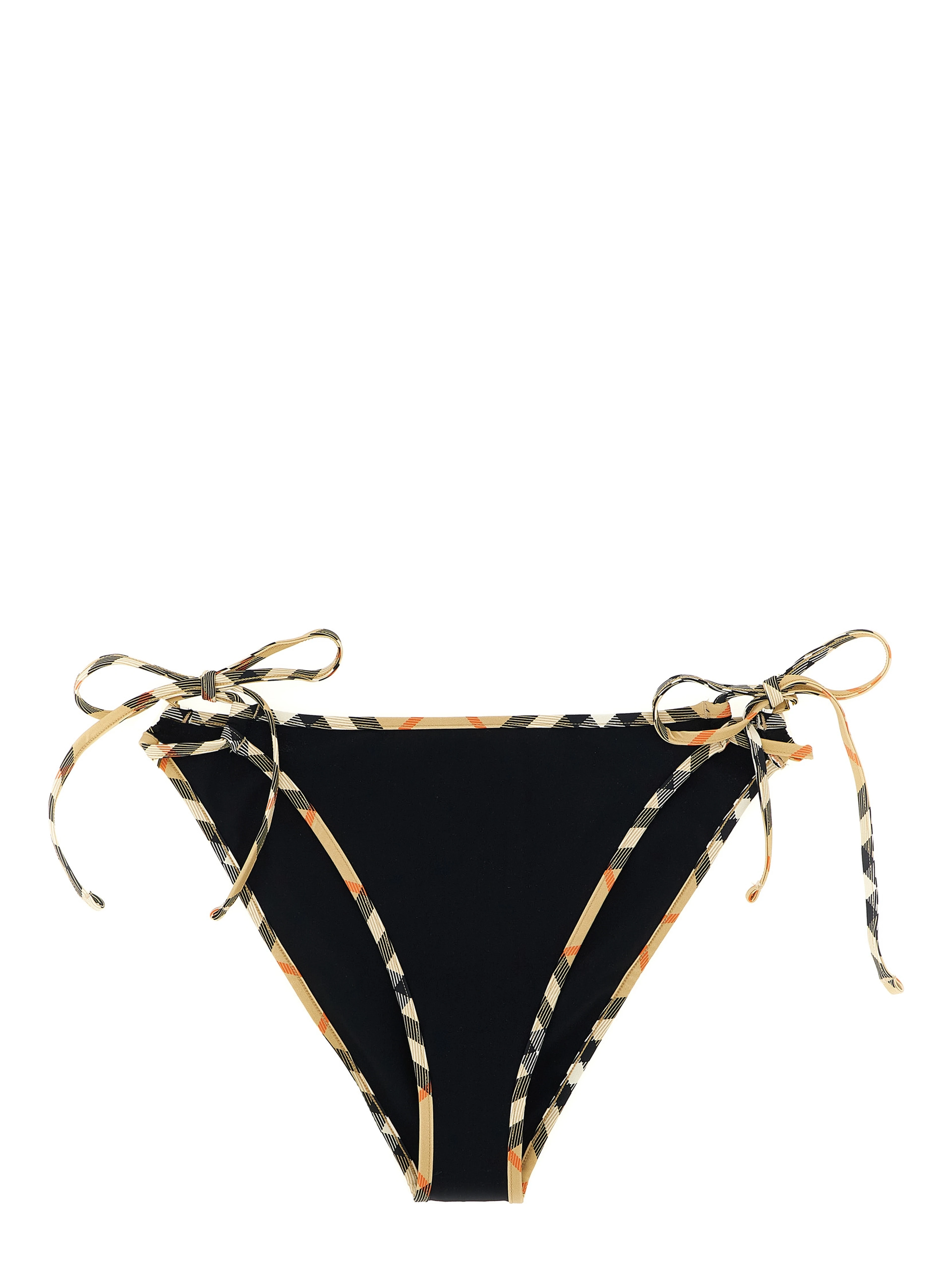 Black Polyamide Swim Briefs