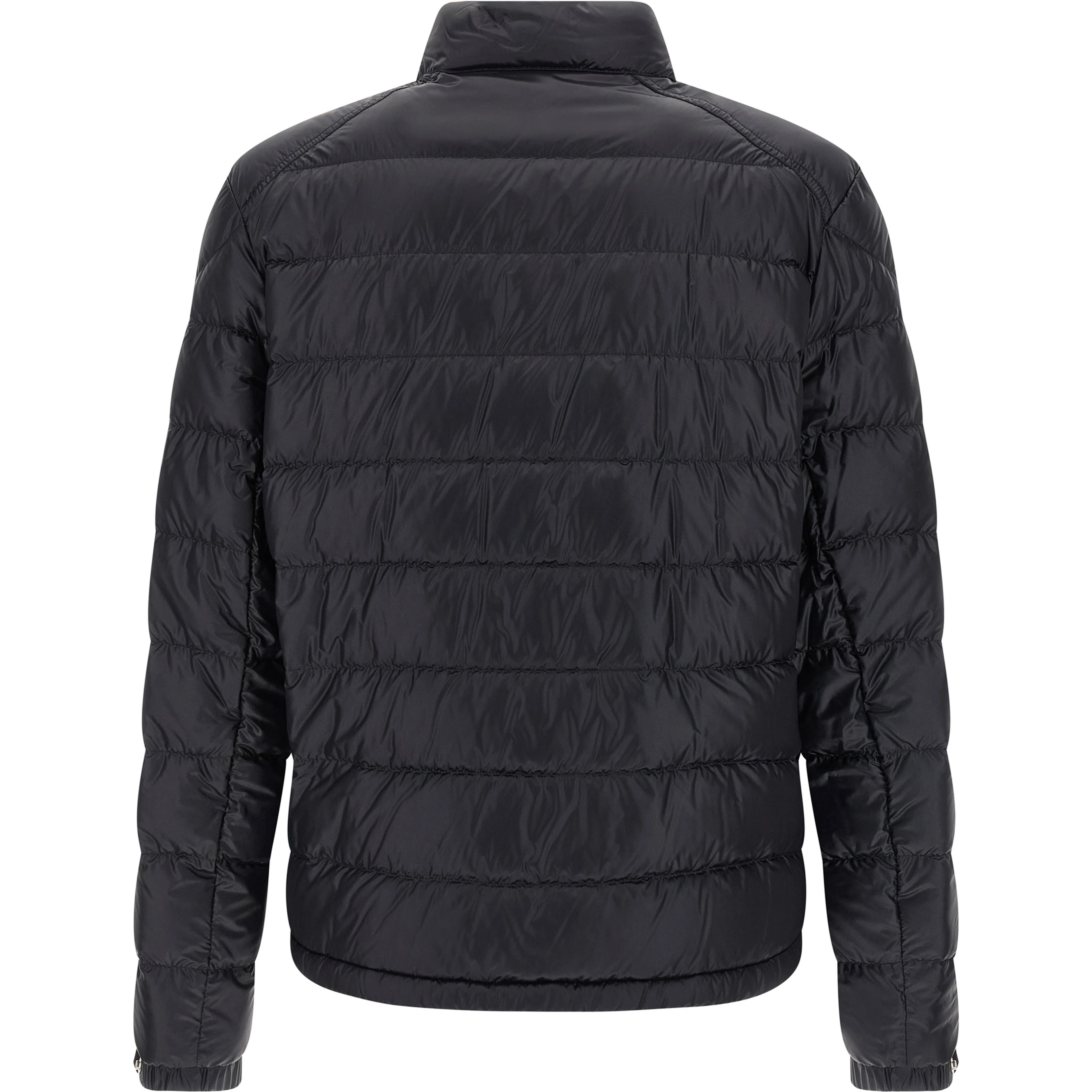 Blue Polyamide Full-Length Jacket