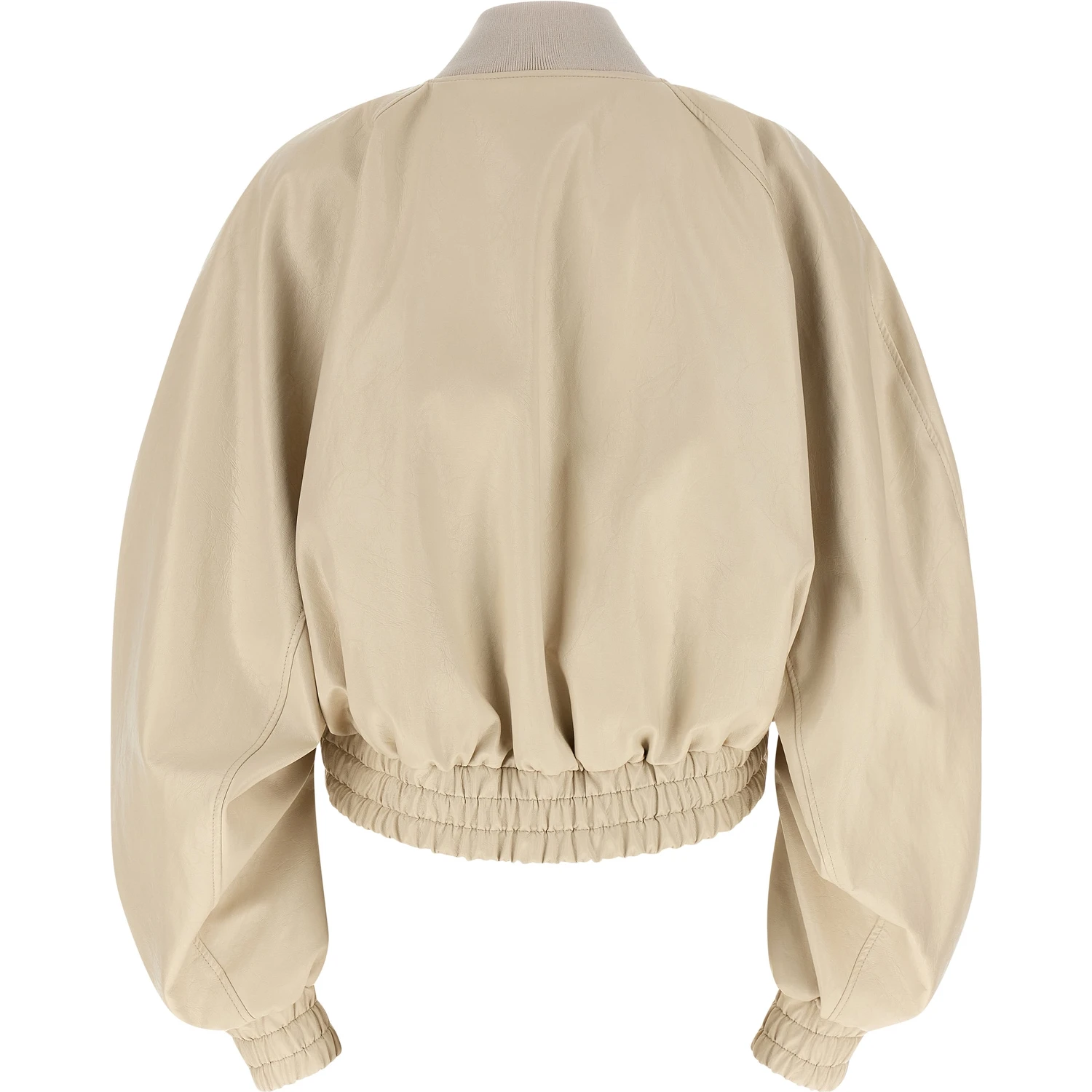 Beige Polyethylene Bomber