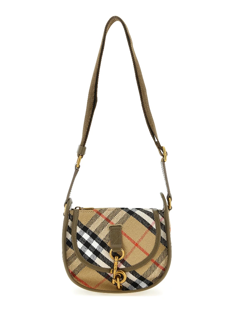 Multicolor Polyester Crossbody Bag
