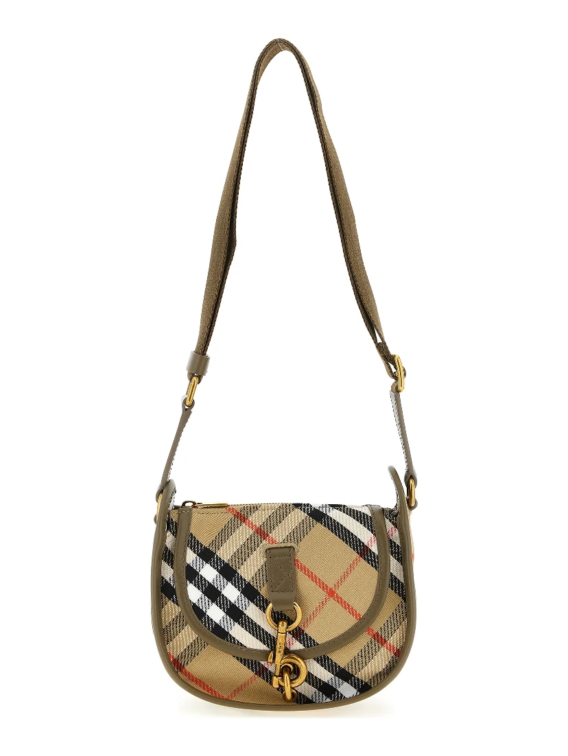 Multicolor Polyester Crossbody Bag