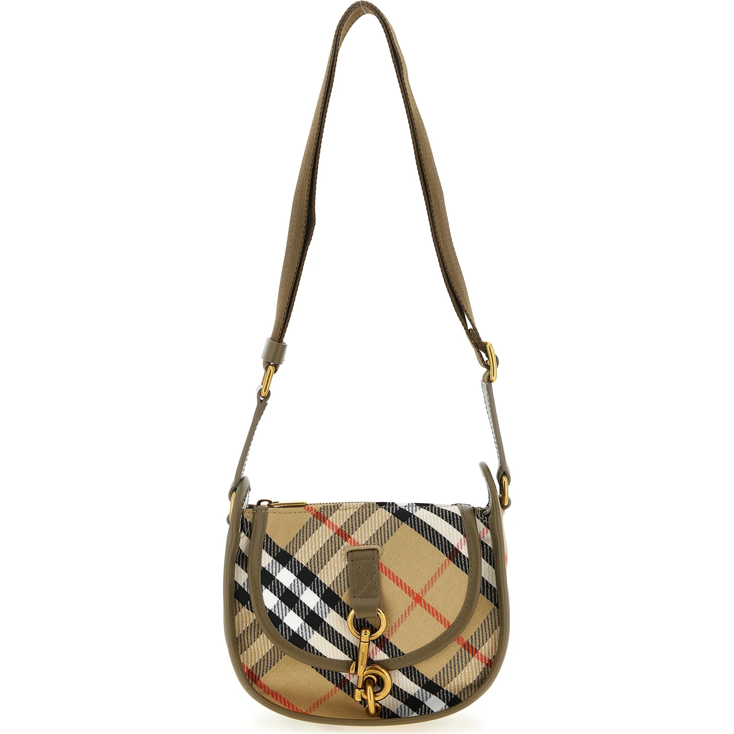 Multicolor Polyester Crossbody Bag