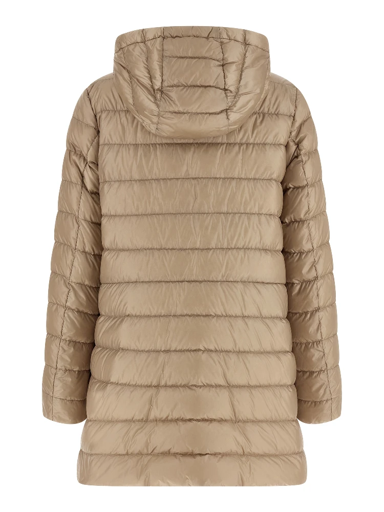 Beige Polyamide Full-Length Jacket alternative