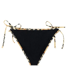 Black Polyamide Swim Briefs