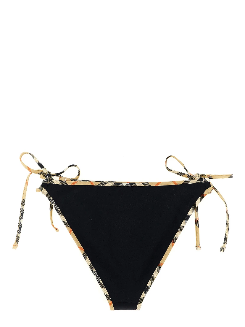 Black Polyamide Swim Briefs