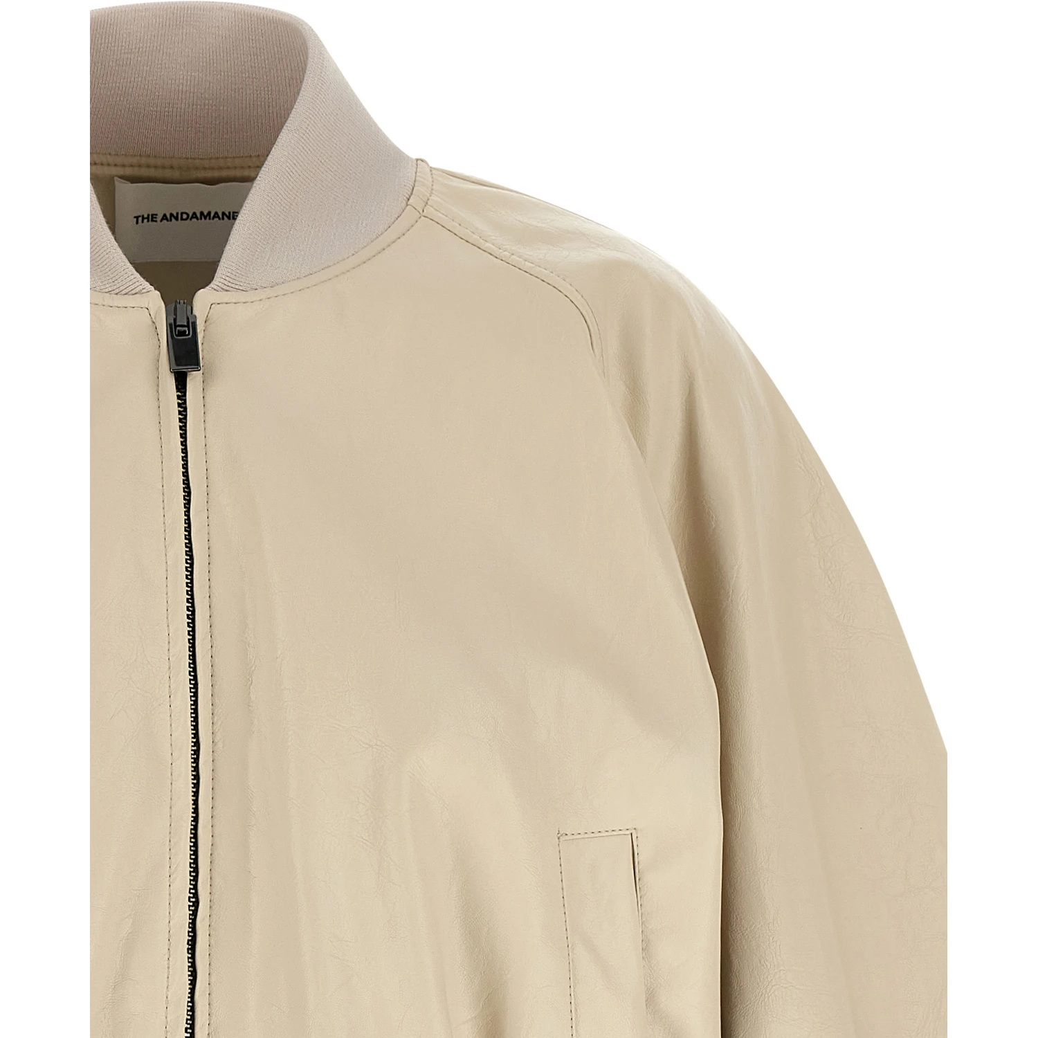 Beige Polyethylene Bomber