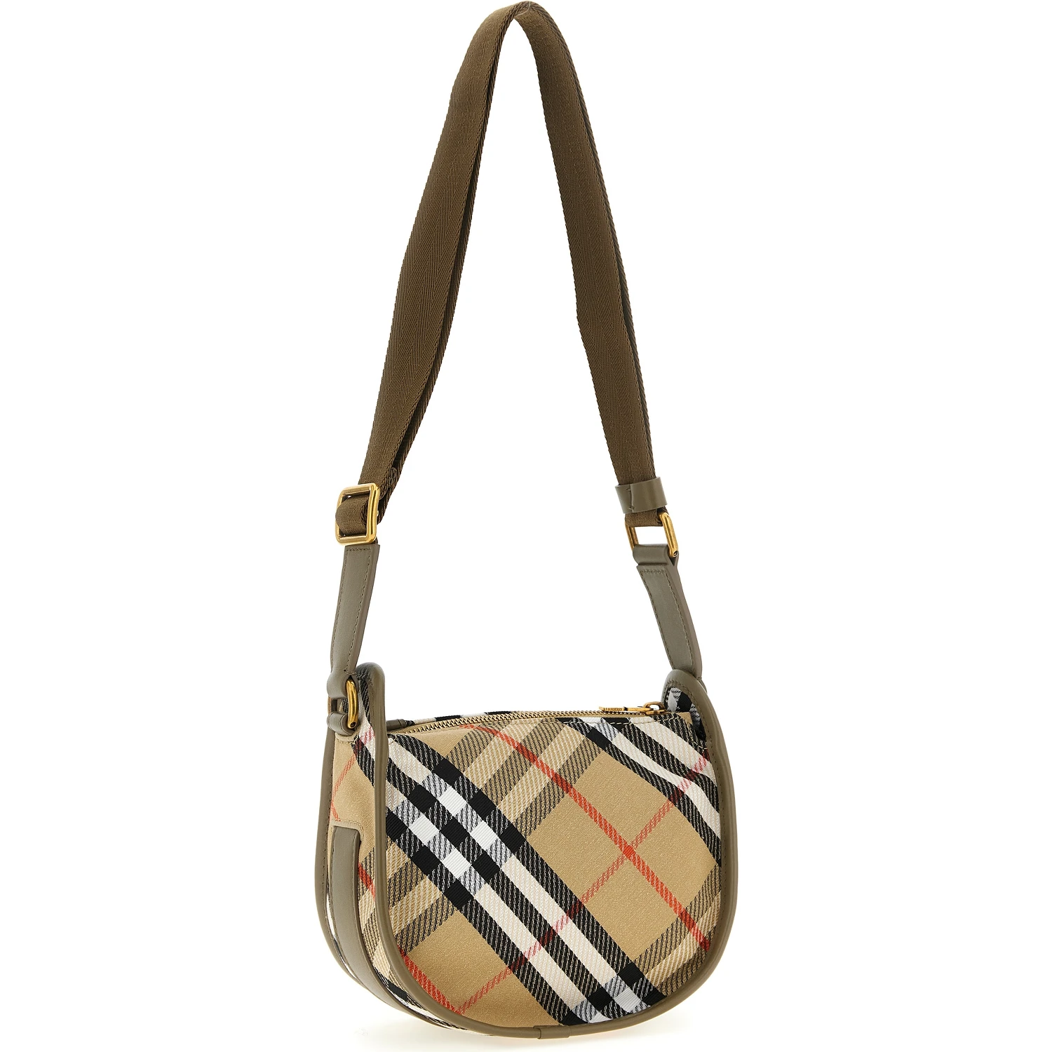 Multicolor Polyester Crossbody Bag