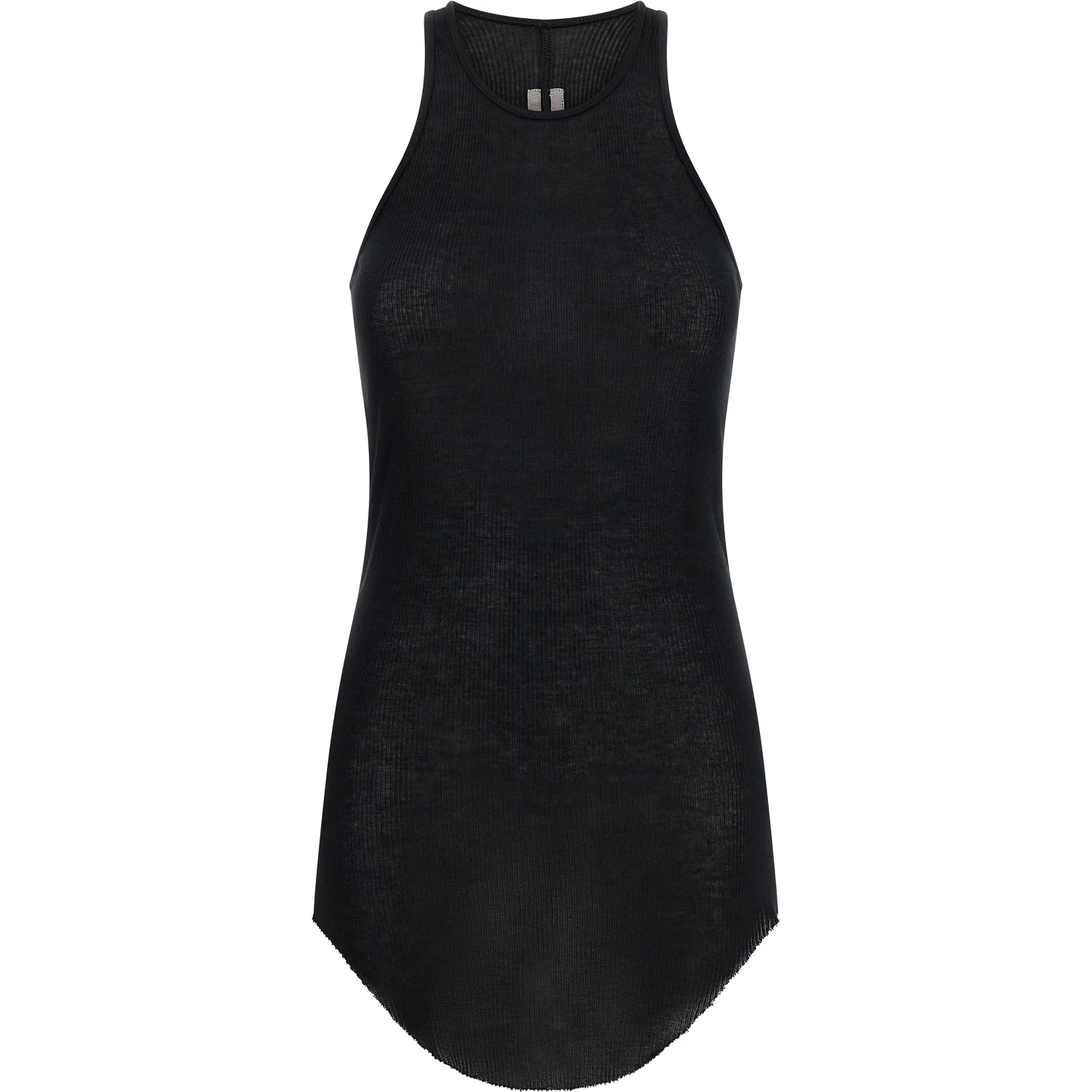 Black Viscose Tank Tops