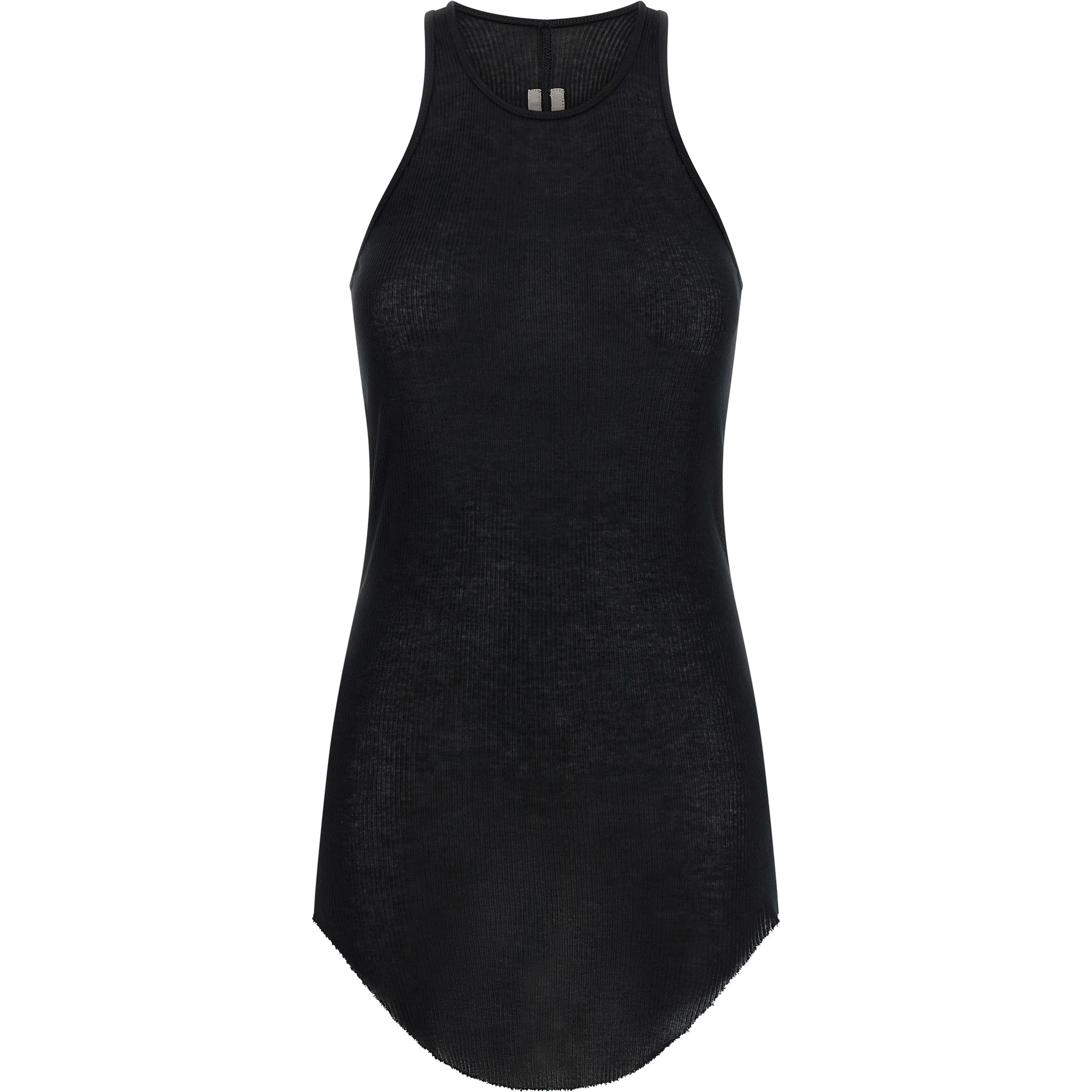 Black Viscose Tank Tops