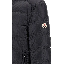 Blue Polyamide Full-Length Jacket