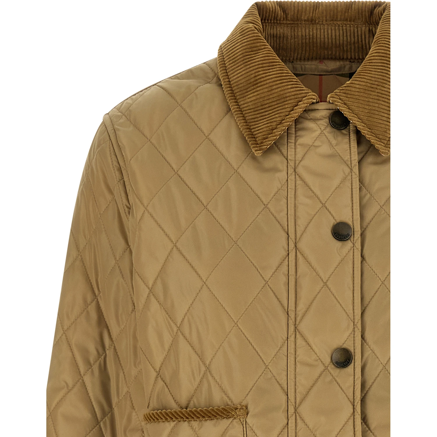 Beige Polyamide Jacket