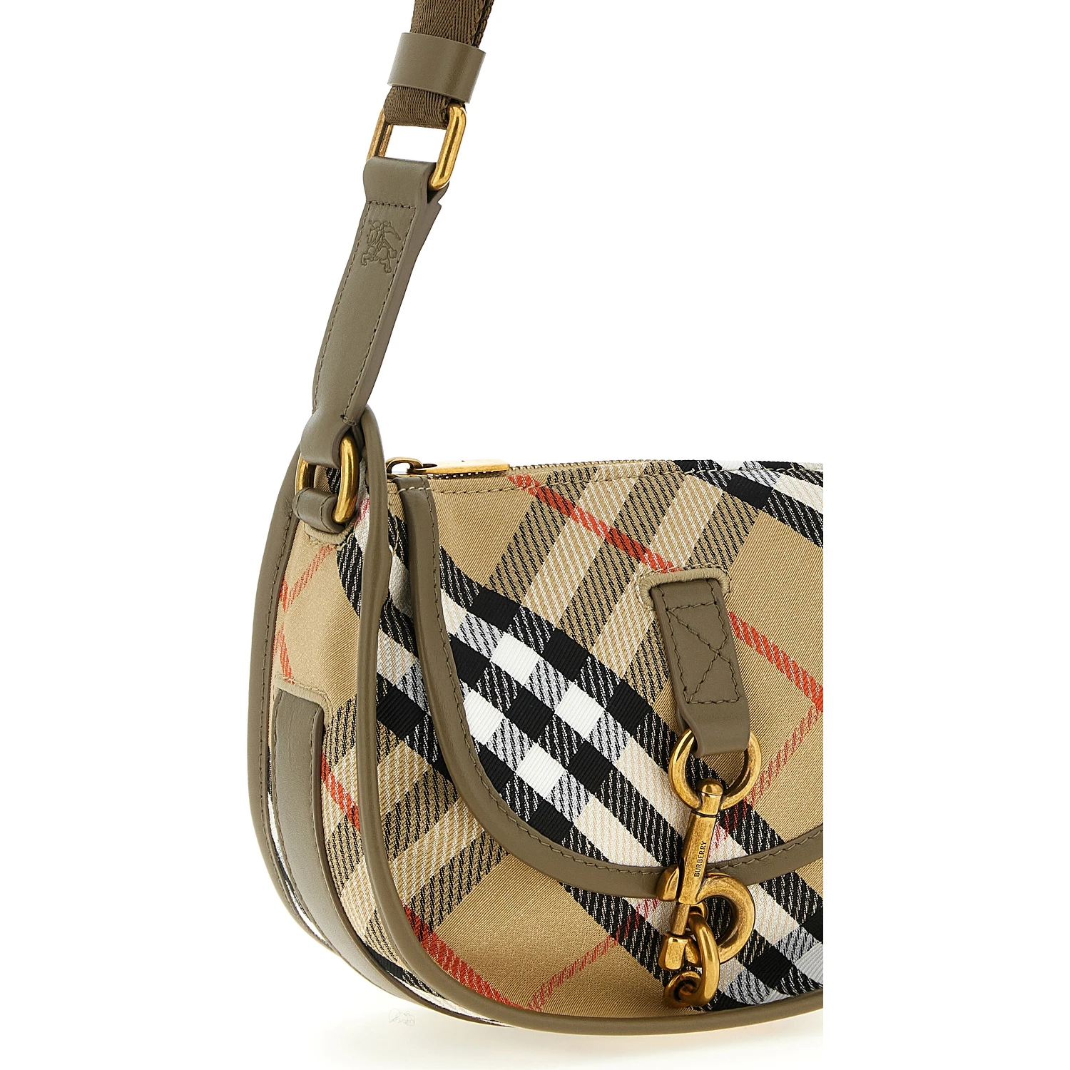 Multicolor Polyester Crossbody Bag