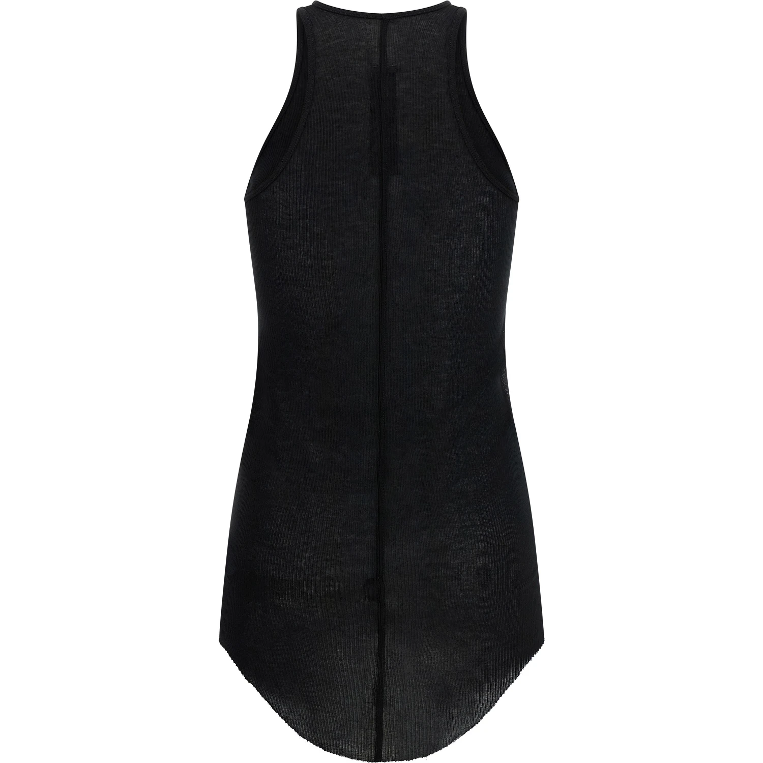 Black Viscose Tank Tops