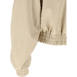 Beige Polyethylene Bomber