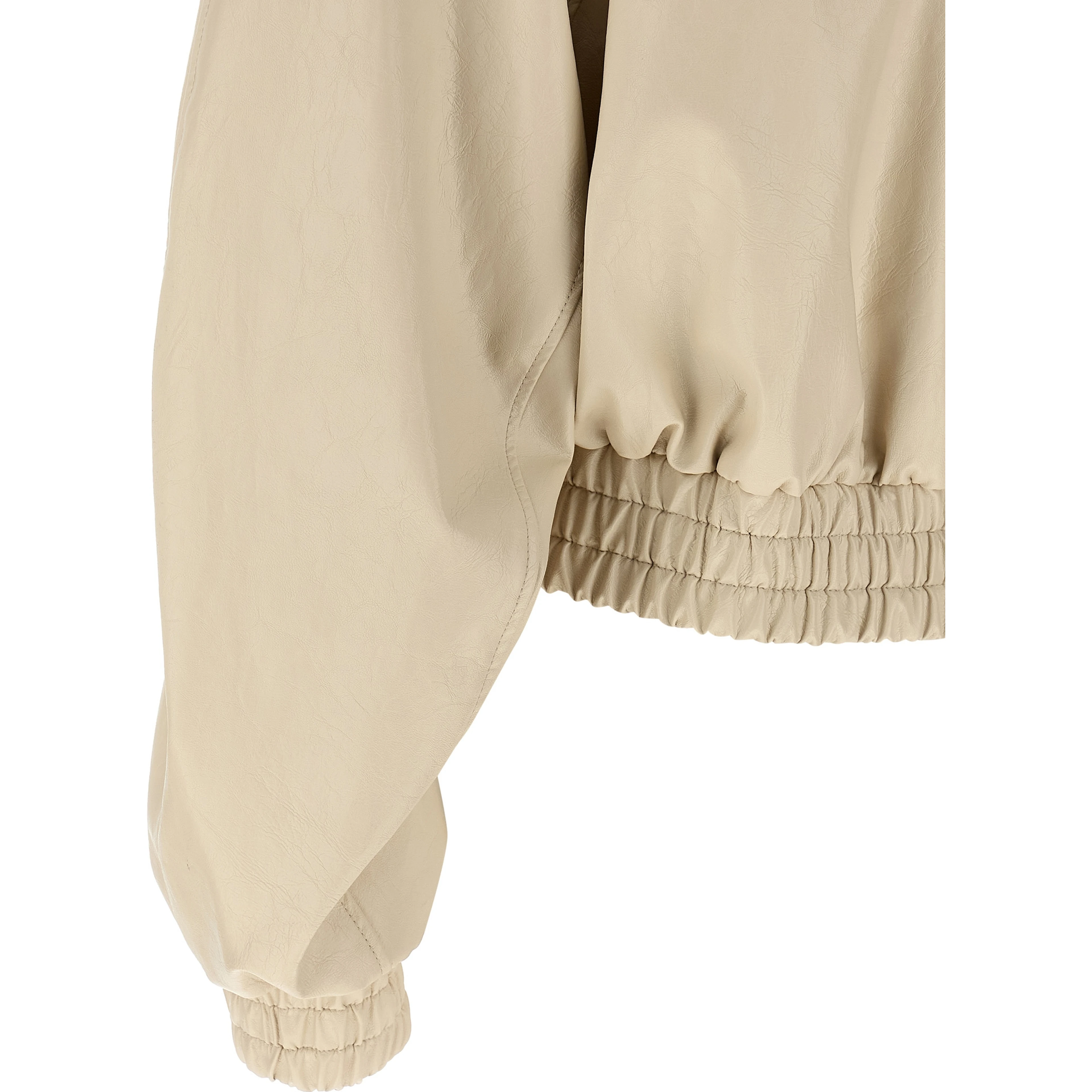 Beige Polyethylene Bomber