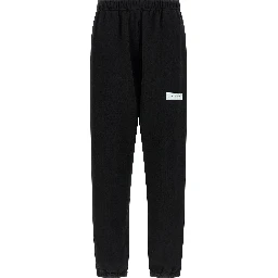 Black Cotton Joggers (Workout Pants)