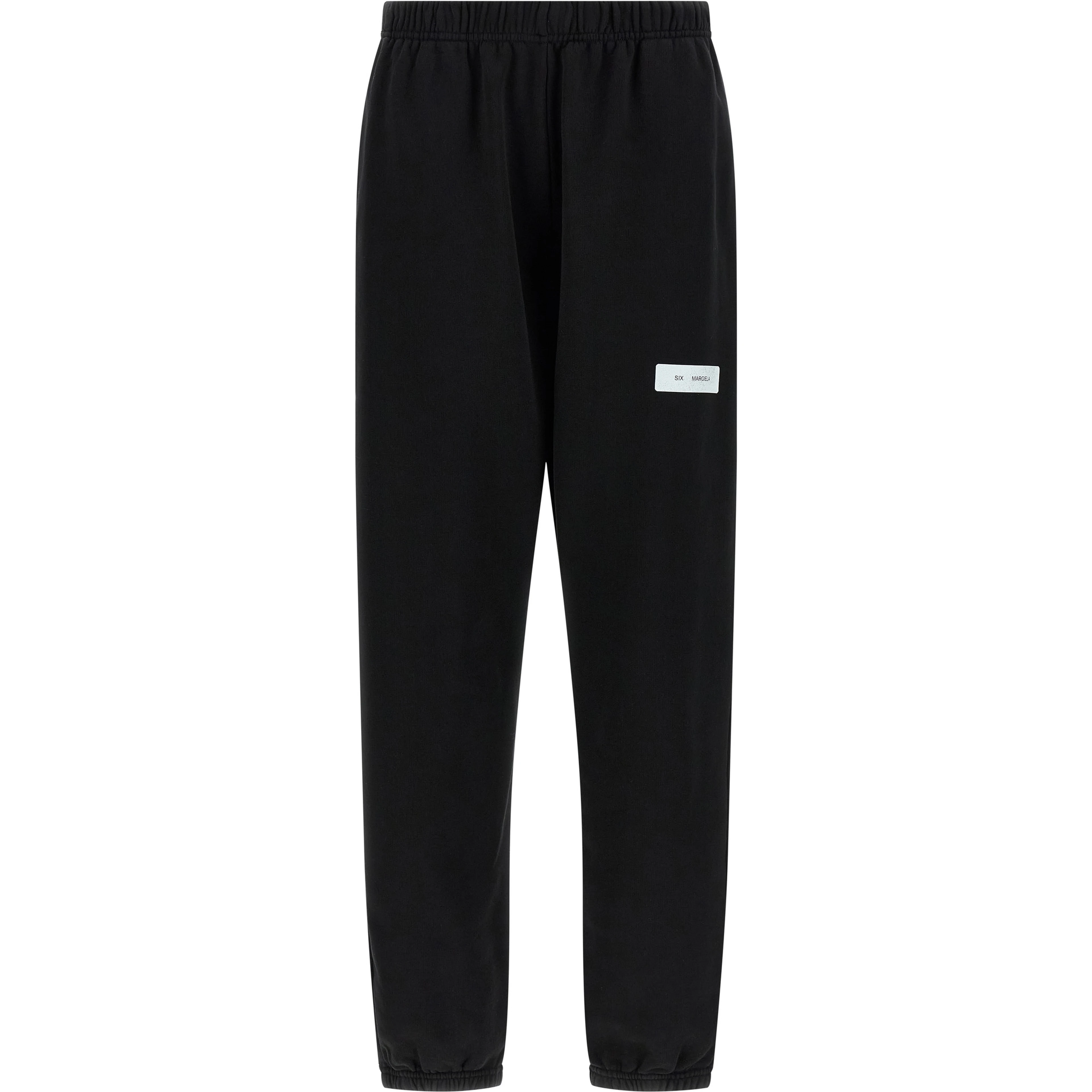 Black Cotton Joggers (Workout Pants)