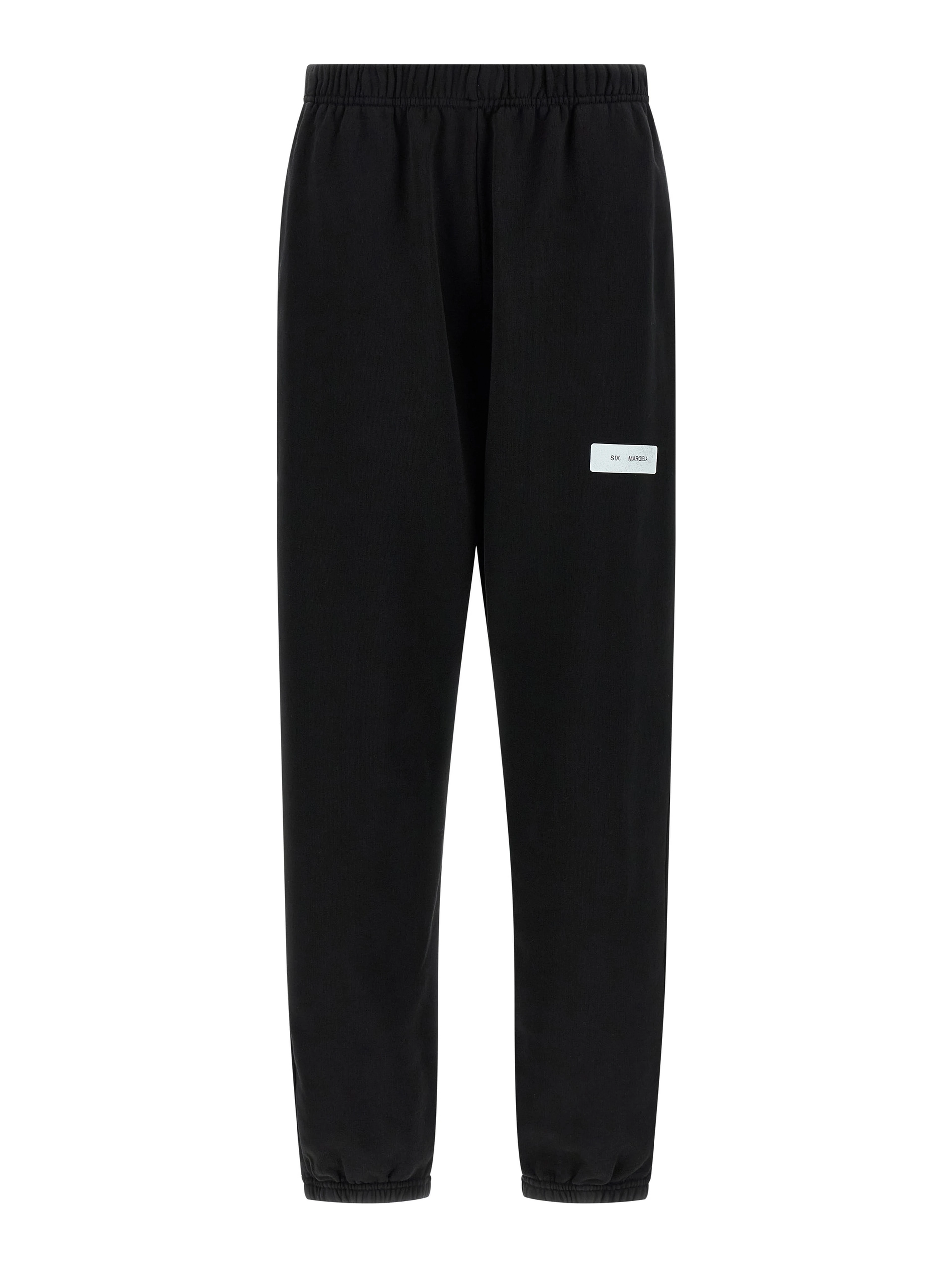 Black Cotton Joggers (Workout Pants)