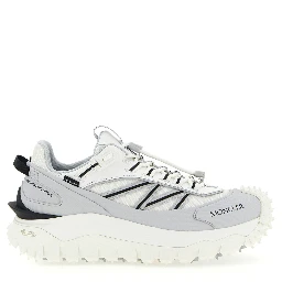 Gray Polyamide Athletic Sneakers