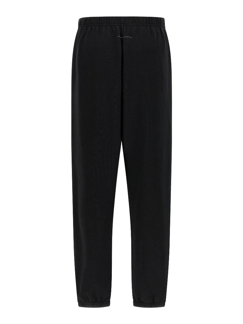 Black Cotton Joggers (Workout Pants)