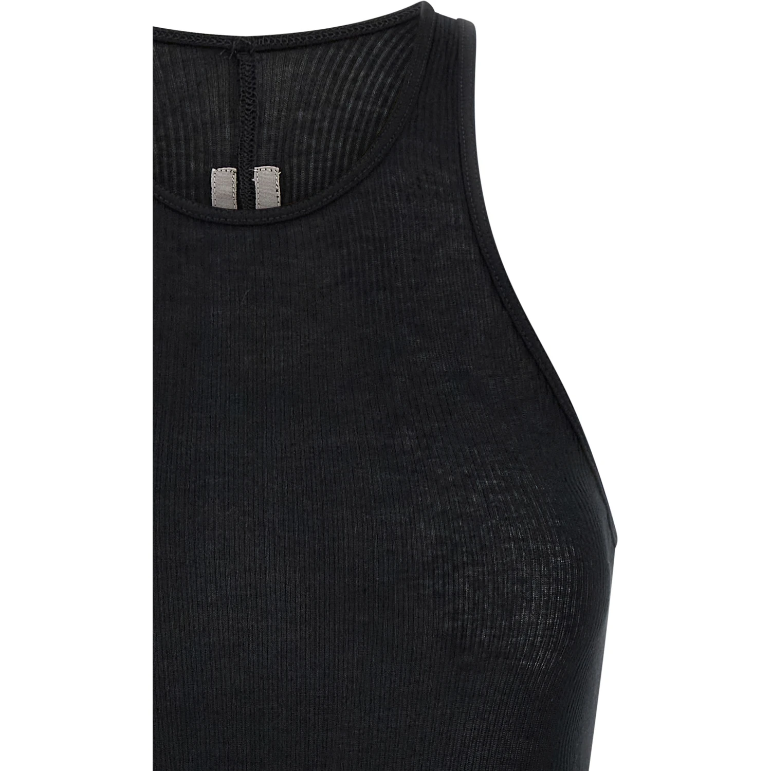 Black Viscose Tank Tops