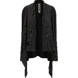 Black Wool Cardigan