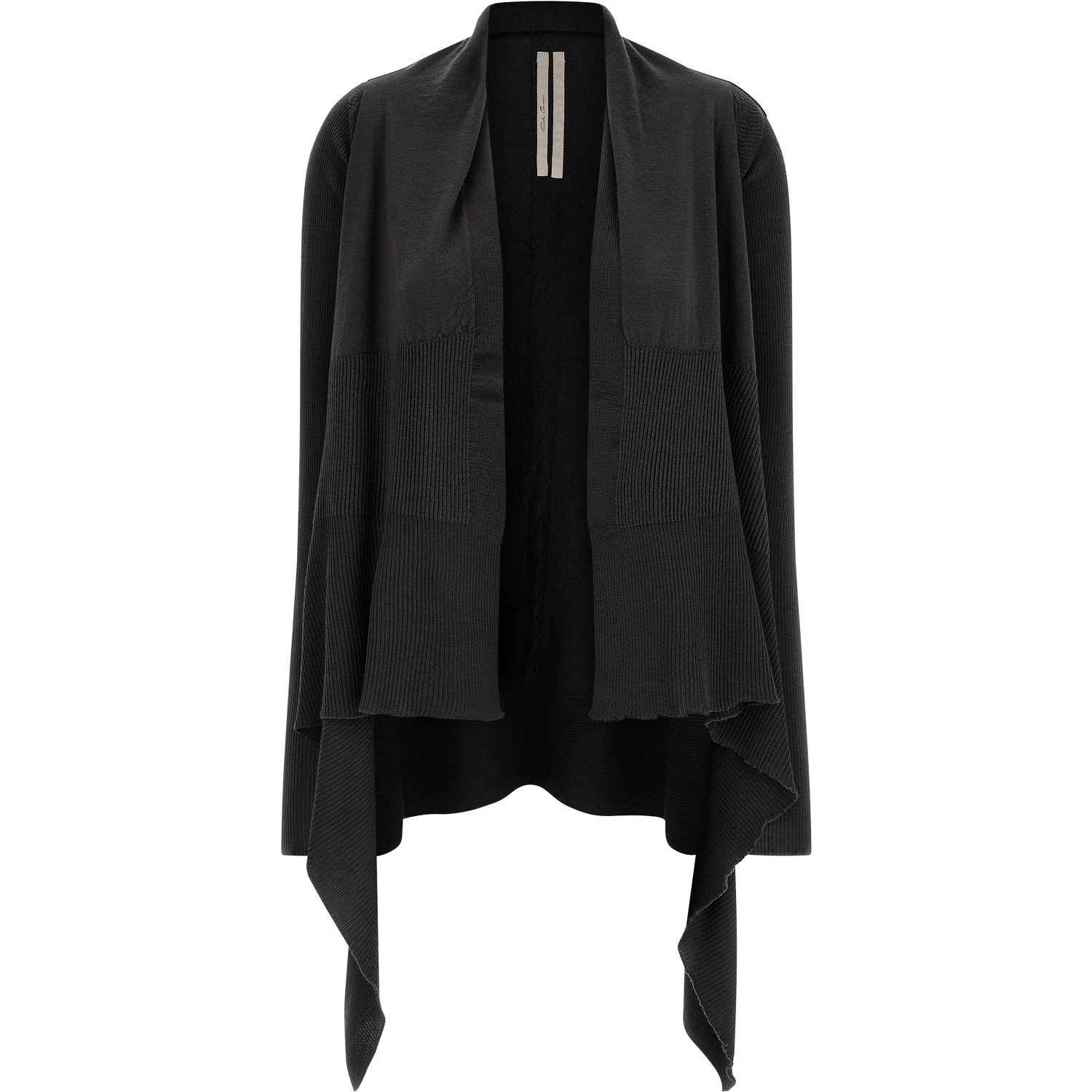 Black Wool Cardigan