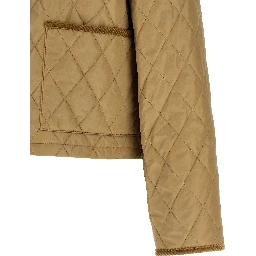 Beige Polyamide Jacket