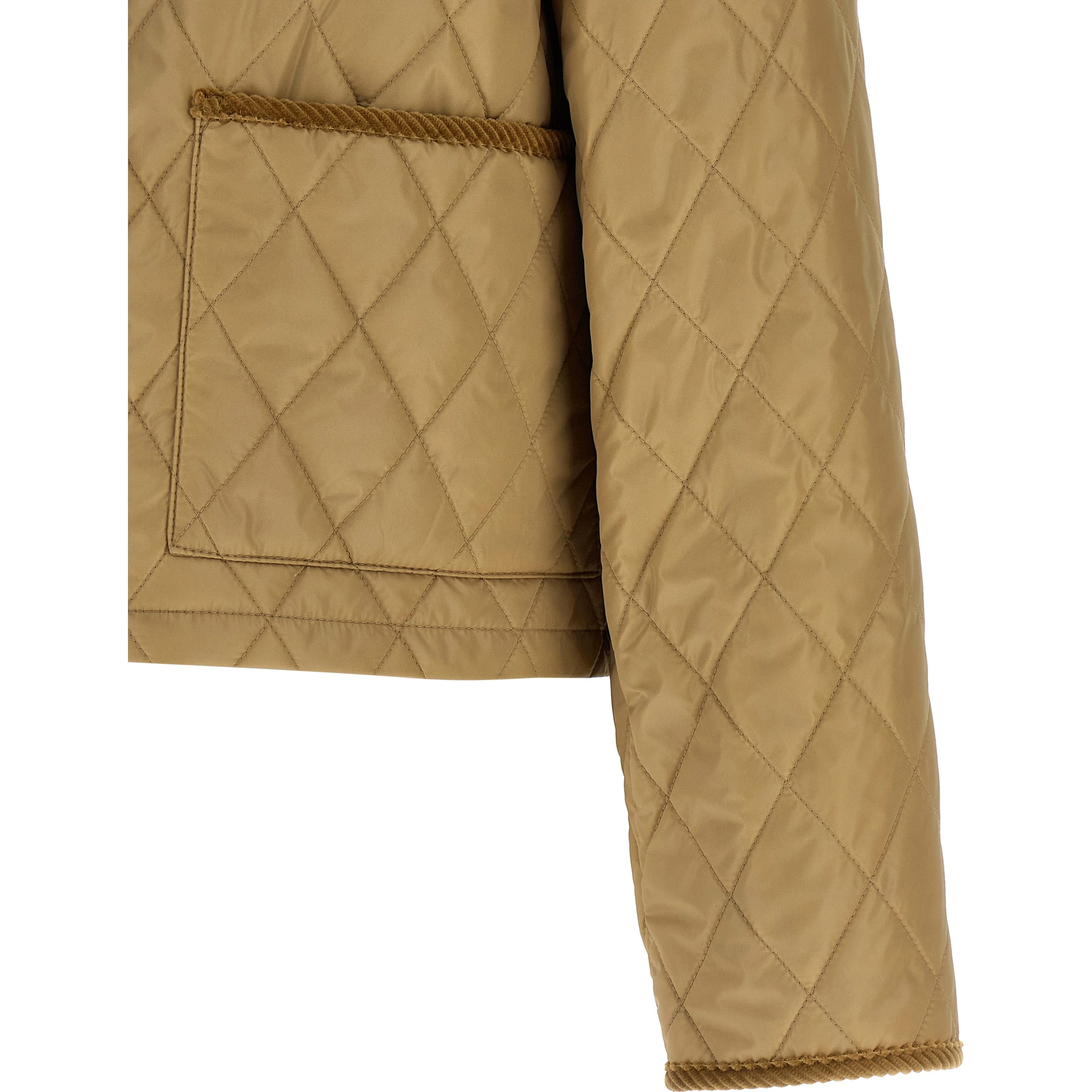 Beige Polyamide Jacket