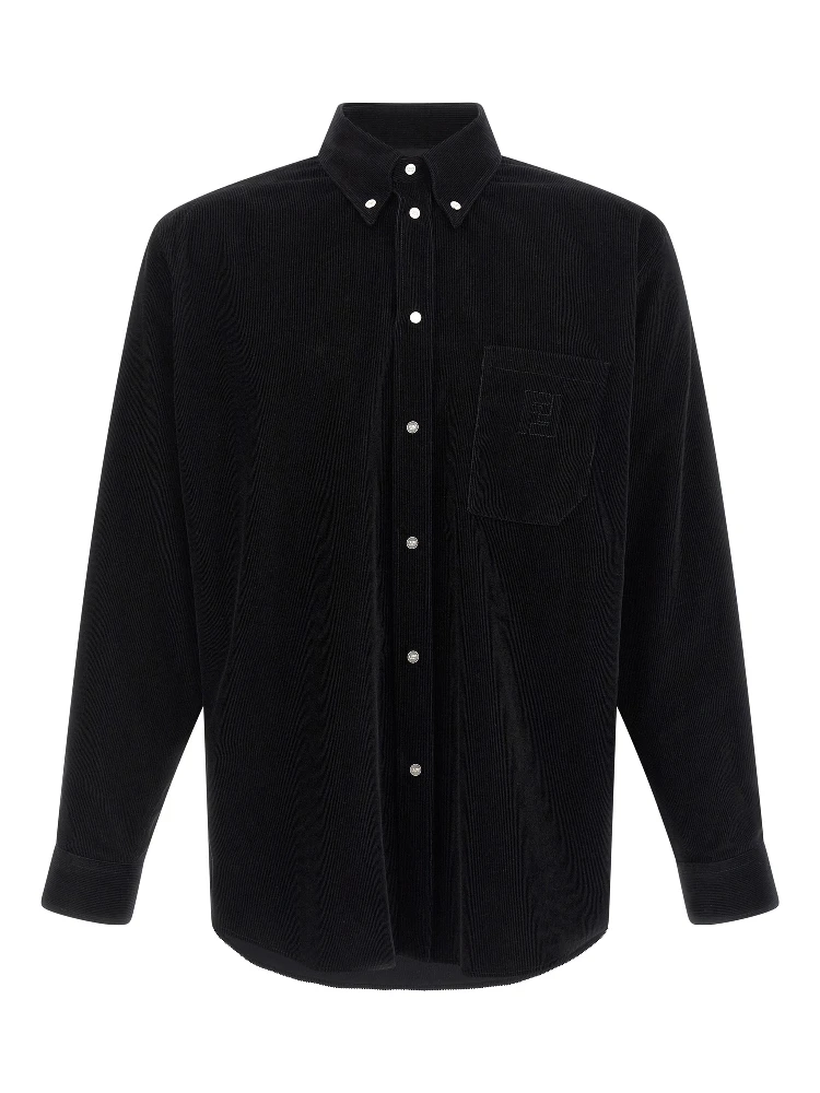 Black Cotton Blouse