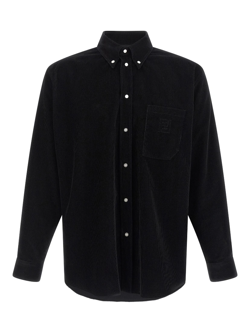 Black Cotton Blouse