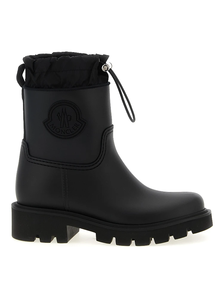 Black Pvc Ankle Boots